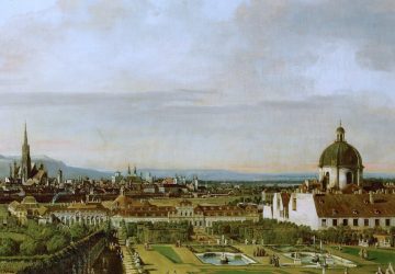Bernardo Bellotto, Il Canaletto View Of Vienna From The Belvedere Copia Copia