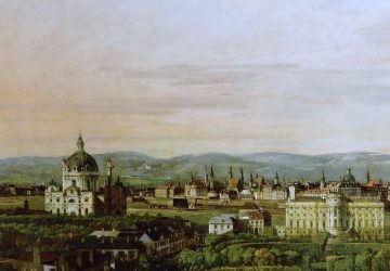 Bernardo Bellotto, Il Canaletto View Of Vienna From The Belvedere Copia